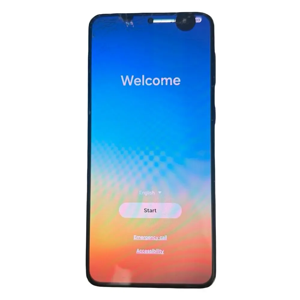 Samsung Galaxy S21+ 5G 128GB SM-G996U Cracked Screen As Is Verizon Smartphone